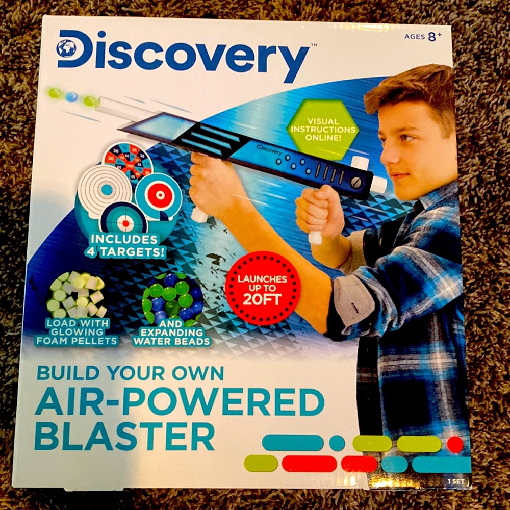 Discovery build your own air powered blaster